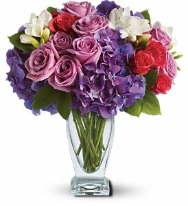 Teleflora's Rhapsody in Purple in Hartley IA, Jackie's Floral Center