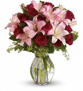 Lavish Love Bouquet with Long Stemmed Red Roses in Hartley IA, Jackie's Floral Center