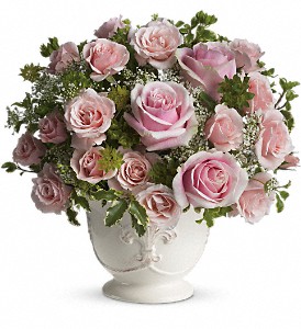 Teleflora's Parisian Pinks with Roses in Hartley IA, Jackie's Floral Center