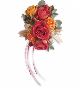 Sunset Beauty Wristlet in Hartley IA, Jackie's Floral Center
