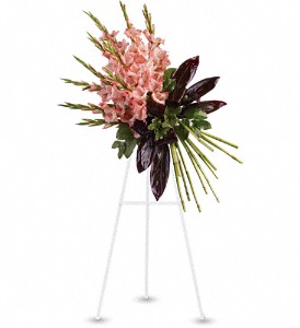 Elegant Tribute Spray in Hartley IA, Jackie's Floral Center