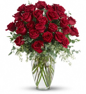 Forever Beloved - 30 Long Stemmed Red Roses in Hartley IA, Jackie's Floral Center
