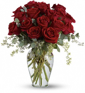 Full Heart - 16 Premium Red Roses in Hartley IA, Jackie's Floral Center