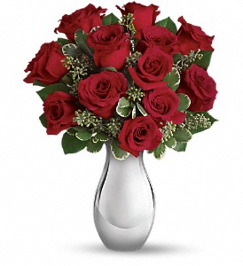 Teleflora's True Romance Bouquet with Red Roses in Hartley IA, Jackie's Floral Center