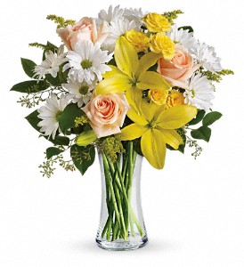 Teleflora's Daisies and Sunbeams in Hartley IA, Jackie's Floral Center