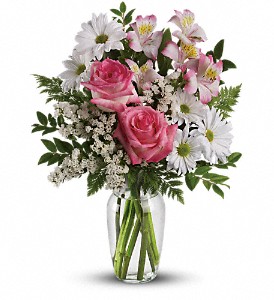 What a Treat Bouquet with Roses in Hartley IA, Jackie's Floral Center
