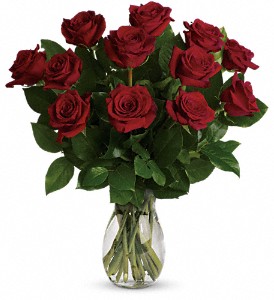 My True Love Bouquet with Long Stemmed Roses in Hartley IA, Jackie's Floral Center