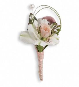 Call Me Darling Boutonniere in Hartley IA, Jackie's Floral Center