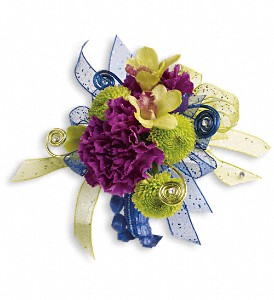 Evening Electric Corsage in Hartley IA, Jackie's Floral Center