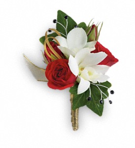 Star Studded Boutonniere in Hartley IA, Jackie's Floral Center