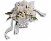 White Whisper Wristlet in Hartley, Iowa, Jackie's Floral Center