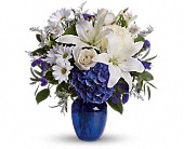 Beautiful in Blue in Hartley, Iowa, Jackie's Floral Center